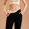 Women's Modal Cotton Fleece-Lined Thermal Stirrup Pants