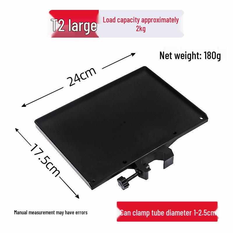 Regulowany stojak muzyczny z uchwytem na nuty, miejscem na telefon, metronomem, kartą dźwiękową i półką na akcesoria