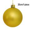 Colorful Matte Christmas Tree Hanging Ball - Decorative Round Ornaments for Holiday Celebration