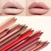 Lip Liner Autumn and Winter Matte Whitening Lipstick Velvet Matte Long-Lasting Makeup Effect Non-Fading Non-Stick Cup Lip Liner
