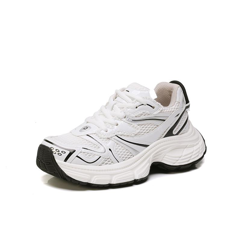 

Новые папины кроссовки для женщин Модные спортивные одинарные кроссовки на толстой подошве 40 бежевый