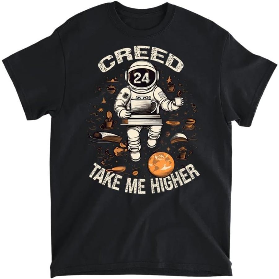 

Creed 2024 Take Me Higher Funny Astronaut Men Women Tee T-Shirt, Tank Top, Long Sleeve Shirt, Sweatshirt, Hoodie Men Women Kids Made in Canada XXXXXL різнокольоровий