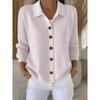 2025 Knitted Cardigan Button Women's Sweater Jacket Autumn and Winter New Solid Color Casual Fashion Women's Clothing