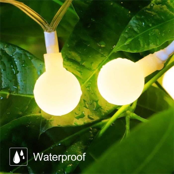 Guirlande lumineuse 100 LED 10M NOEL étanche Waterproof LED Lampes durable à suspendre Intérieur Extérieur Guirlande pour les fetes