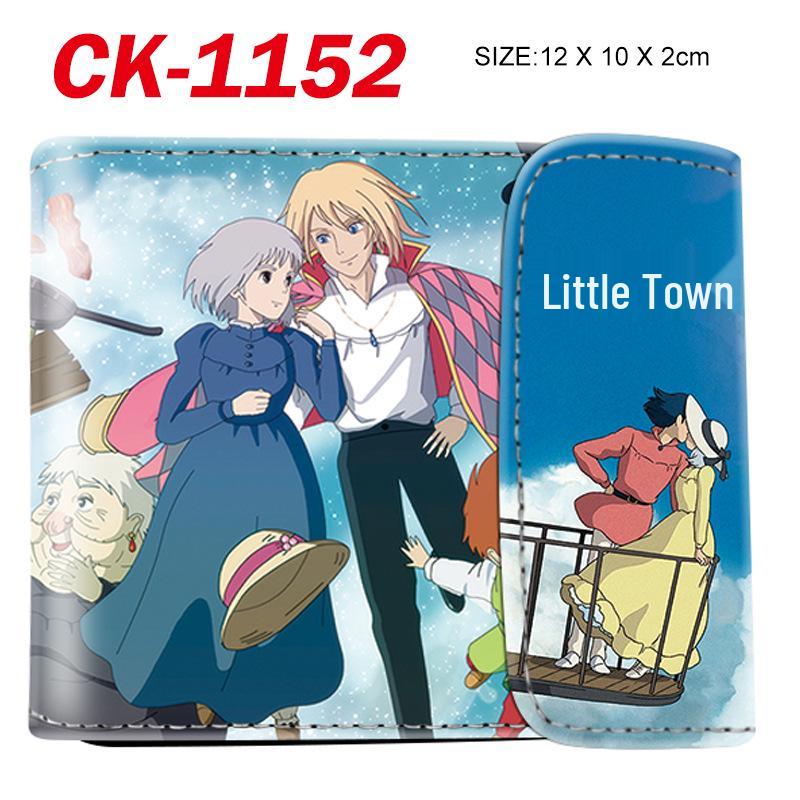 Chihiros Reise ins Zauberland Totoro Prinzessin Mononoke 3D Prägung Cartoon Münzbörse