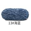 100% Polyester Chenille DIY Crochet Scarf and Shoes Hand-Made with Dye Pattern Use for Weaving Features Violet Bear Hook