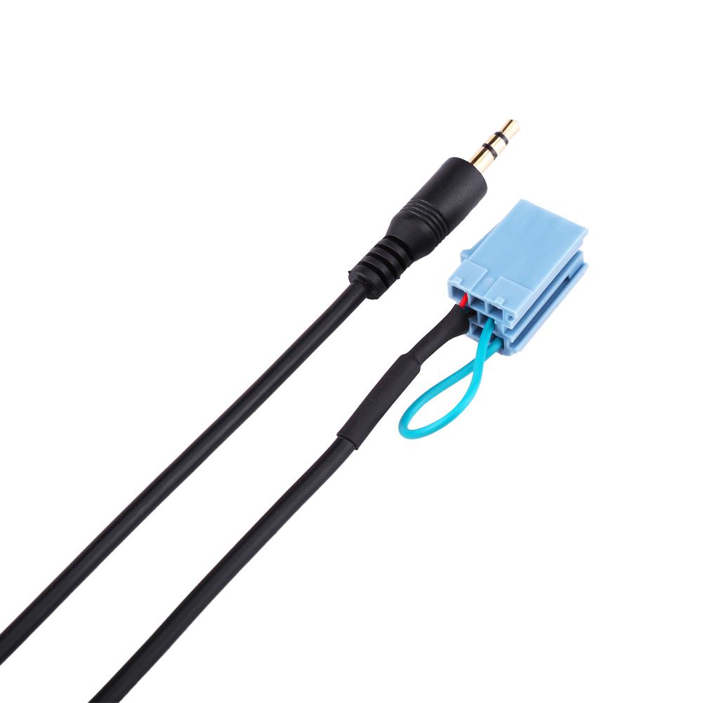 3.5mm Plug Car AUX Audio Cable Adapter For Benz Smart 450