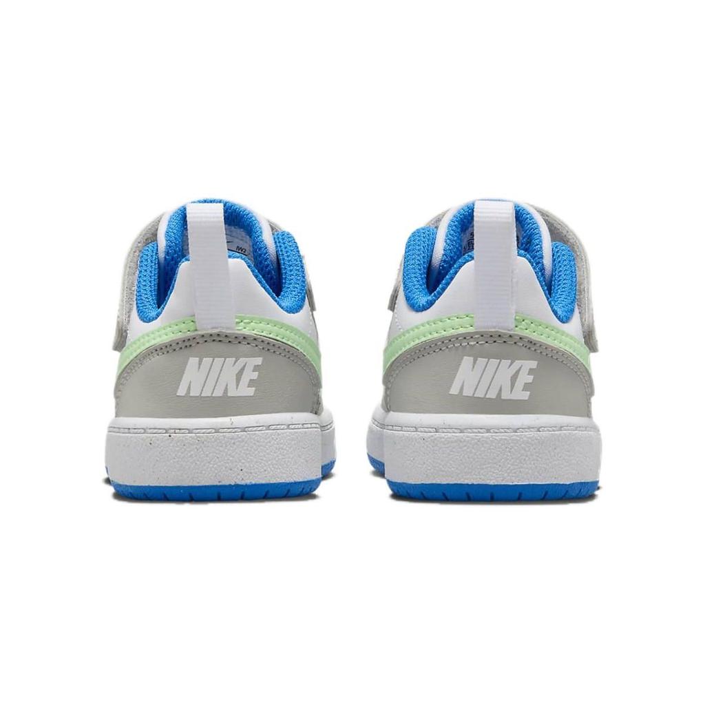 Nike Court Borough Low Recraft TD Light Iron Ore Vapor Green Baby Sneakers Grey White Photo-Blue DV5458-005