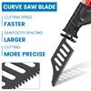 10 To 20 PCS Curve Jigsaw Blade T Shank Flush Cutting Sawwood Blades Irregular Curve Saw Blade For Hardwood Plywood Cutting Tool