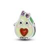 Nowy Różowy Amulet Perfumy Pasuje do Oryginalnej Bransoletki Cyrkonia Krzyż Biblijny Koralik DIY Kobiety Biżuteria Prezent Miedź Akcesoria do Tworzenia