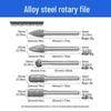 Alloy Steel 5-Piece Rotary File Set for Grinding and Polishing