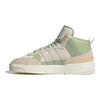 adidas Originals Post Up Versátil Antiderrapante Cano Médio Sapatos de Skate Femininos Sapatos de Skate Verde IG9127