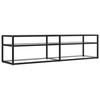 VidaXL TV Stand Transparent 160 × 40 × 40.5 Cm Tempered Glass