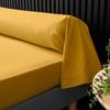 Taie de traversin - Percale de coton - Jaune curry - 85 x 185 cm - Douceur et souplesse