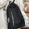 Schoolbag Korean version ins casual backpack large capacity college style, fashion backpack personalized female junior high school college student