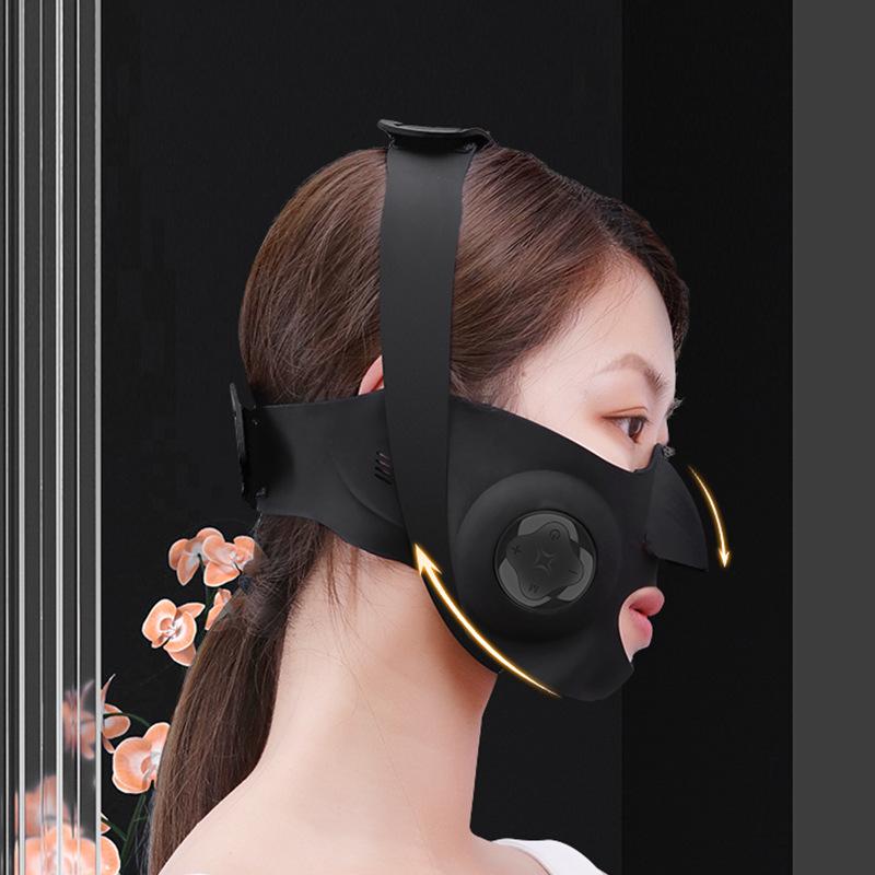 Electric Microcurrent V-Face Slimming Silicone Mask – Facial Lifting & Firming Device