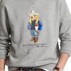 Polo Ralph Lauren FW22 Bear Print Crewneck Long Sleeve Sweatshirt Men Sweatshirt Gray MNPOKNI16822503-020