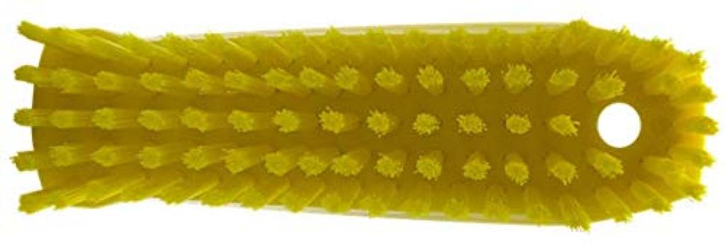 Kyowa Clean Vikan Hand Brush 35886 Scrubber, Yellow, 17cm, (Hard)