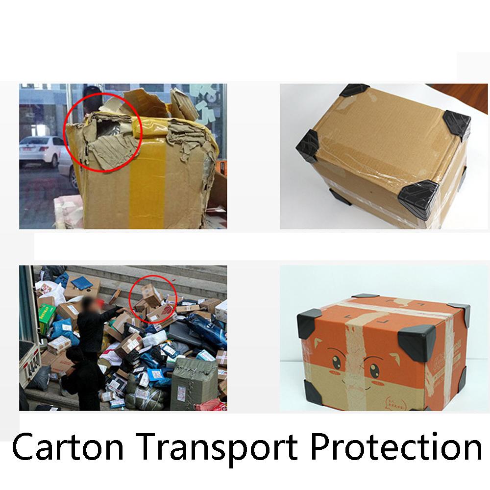 Three-Sided Plastic Furniture Sheet, Moving Packaging, Express Carton Corner Protection, Anti-Collision, Thickening, 50Pcs