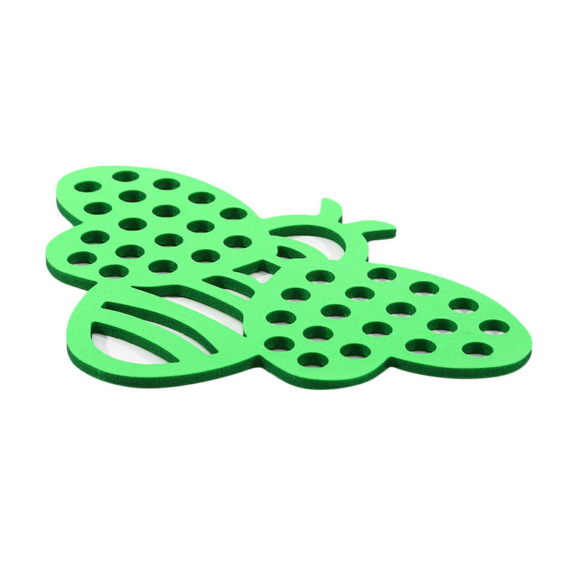 Floating Bee Island Watering Station EVA Foam Insect Waterer for Garden Safe Drinking Platform for Bees & Butterflies