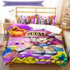 3pcs Custom Name Arale Norimaki Bedding Set Duvet Cover Closure Includes 1 Duvet Cover & 2 Pillowcases for All Seasons Bedroom Decor