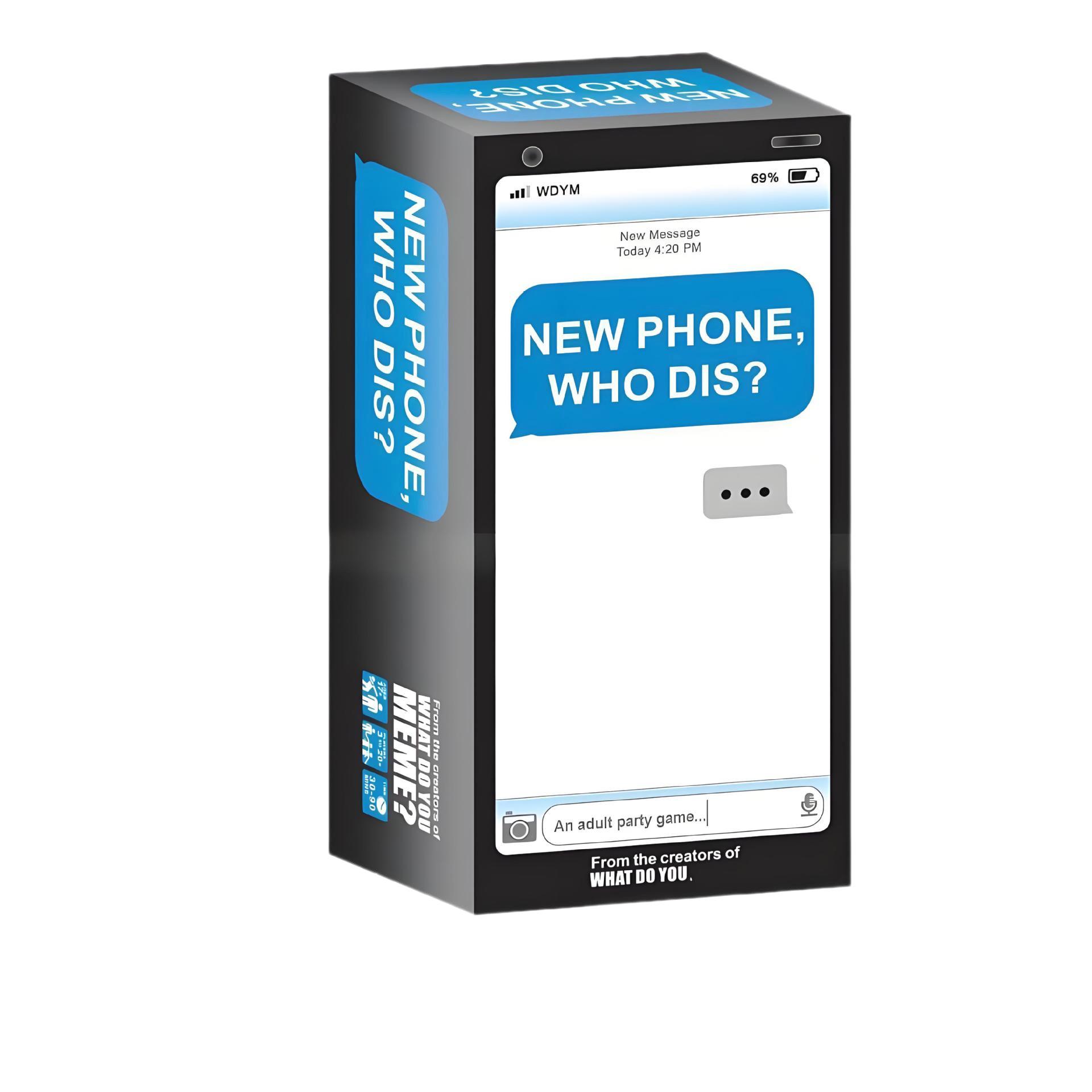 

What Do You Meme Offline Text Message Party Game Spicier Edition Card