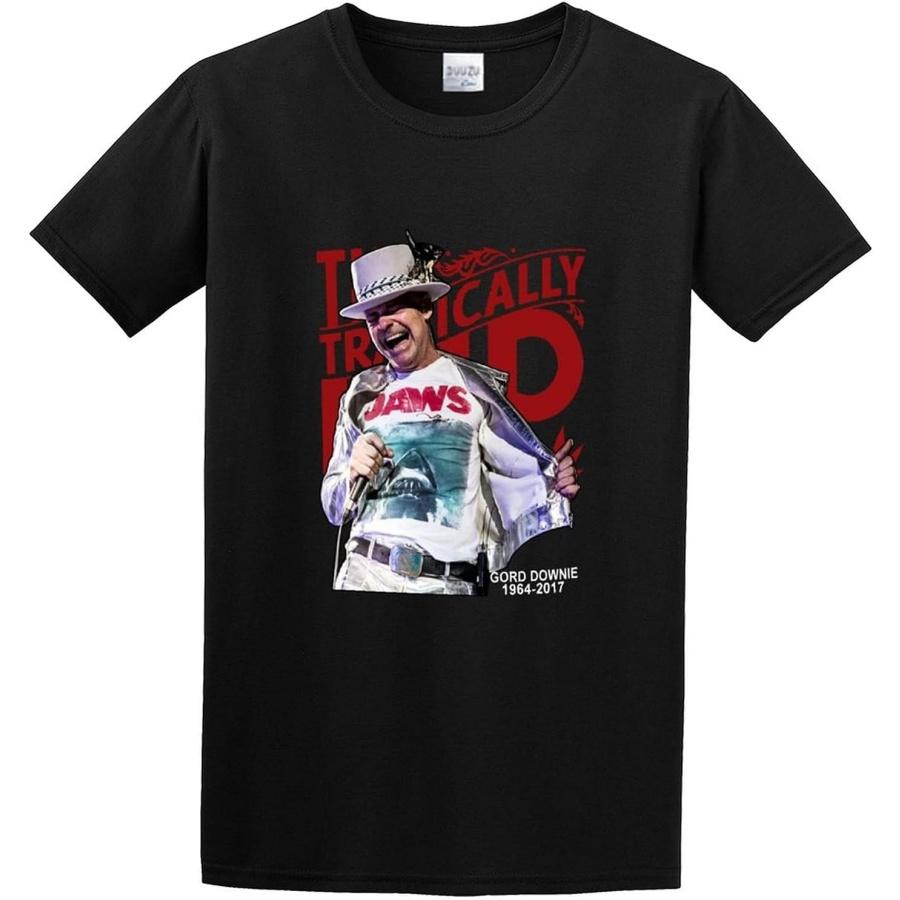 NOTEE Мужской товар GORD Downie Трибьют Tragically Hip Черный S