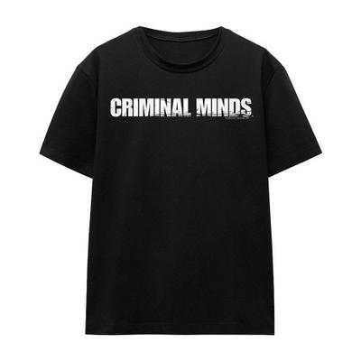 Criminal Minds Unisex Adult Logo T-Shirt