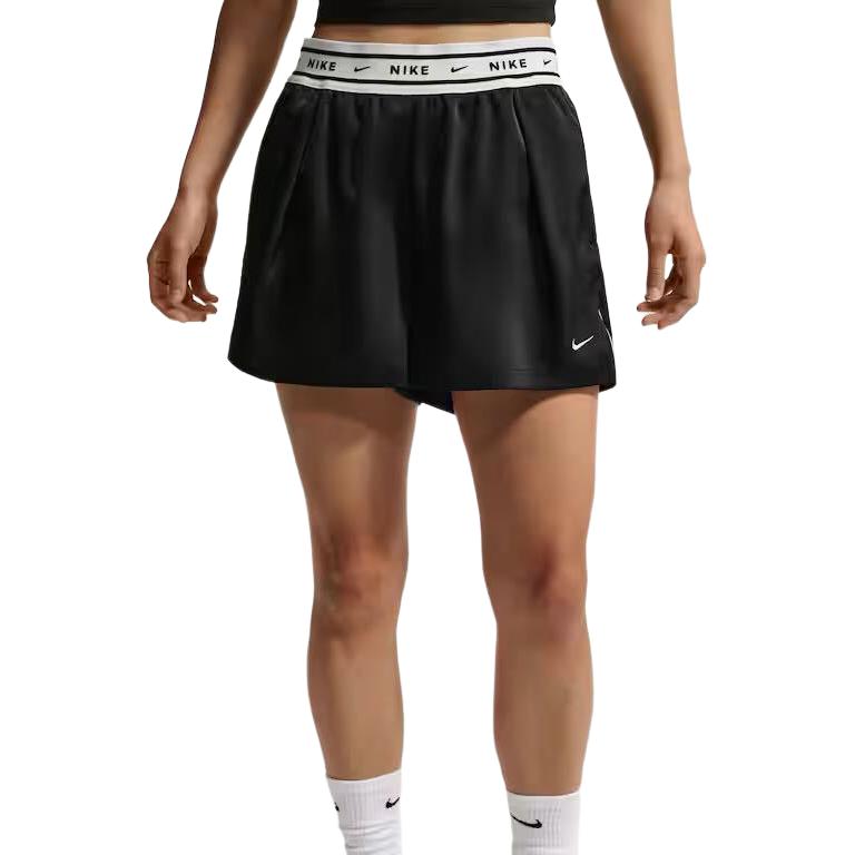 Nike Comme W Nsw Offln Wvn Stn Lâche Mode Polyvalent Short Décontracté Shorts pour Femmes IH1329-010