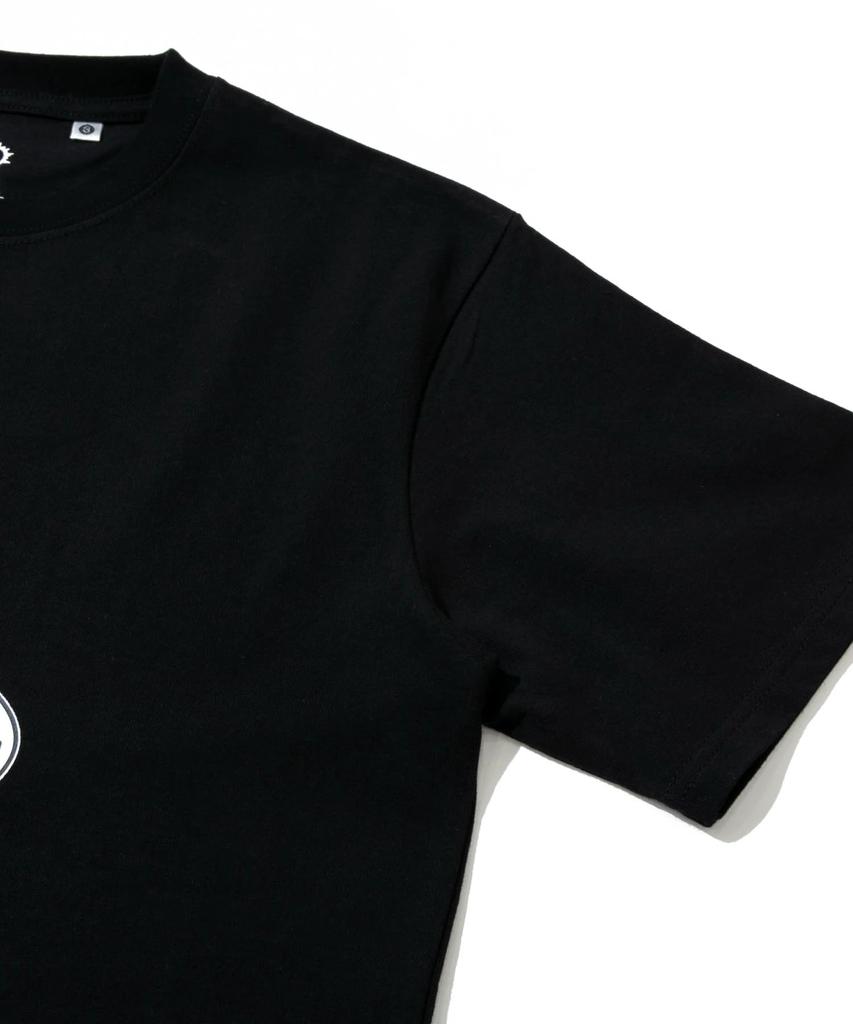 go slow caravan 341914USA/C Chinese Noodle Cat Tee Black L