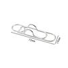 5Pcs Multifunctional Pen Clip Pen Hanging Love Paper Clip Pen Button Notebook Pin Accessories Fixed Seat Pen Clip