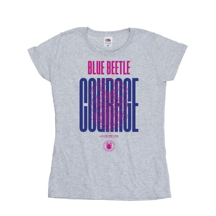 Blue Beetle Womens/Ladies Courage T-Shirt