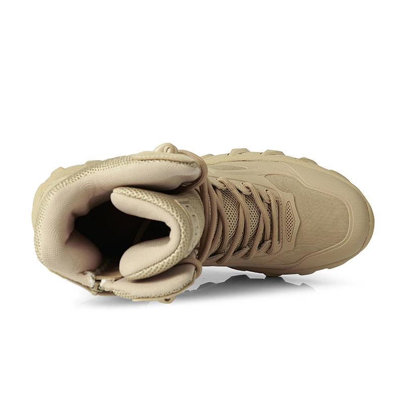 Fashion Winter Ankle Boots for Men Desert Hiking Men's Boots Outdoor Platform Original Trekking Shoes Waterproof Non-slip Masculino Bota