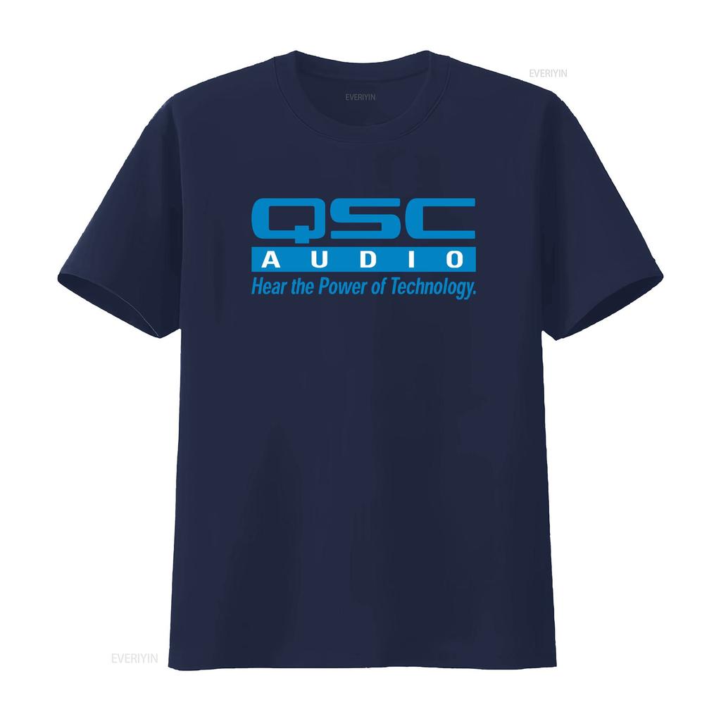 Neues T-Shirt Qsc Audio Acuity Brands Lighting Unisex Amerikanische Größe Vintage Gewaschen Weich Designer Kleidung Grafik Atmungsaktiv