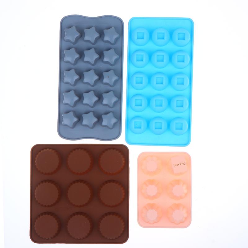 Silicon Chocolate Candy Molds For Baking Cake Molds For Baking Trays For Pastry And Baking Accessories For Candy Diy And Tools