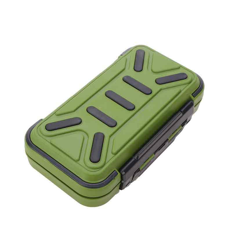 

Водонепроницаемая коробка для рыболовных снастей, аксессуары для рыбалки, ящик для хранения инструментов, рыболовный крючок, приманка, коробки для поддельной приманки для товаров для ловли карпа зелёный