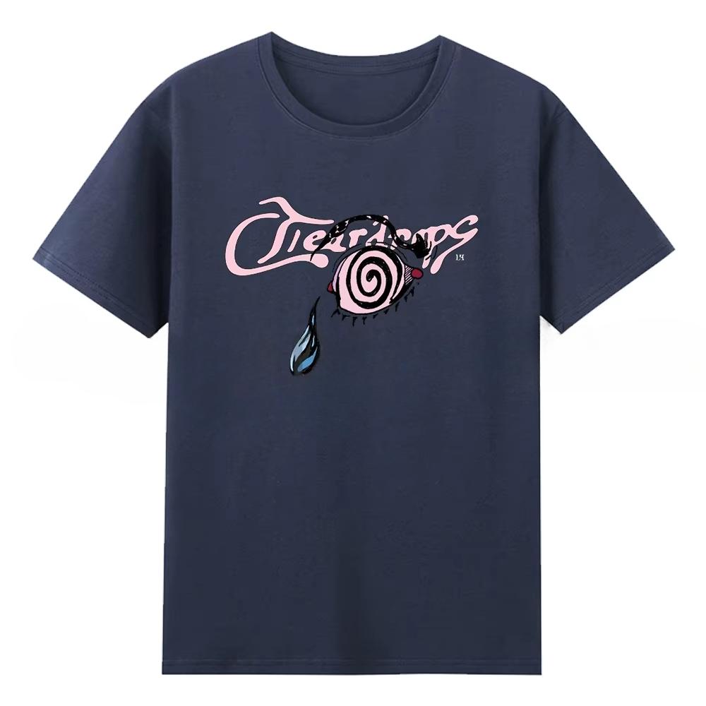 Liam Payne Teardrops T-shirt RIP Cotton Men's Women Clothing Tribute Singer Rip LP1 Album Same Short-sleeved Top Oversized  Tee