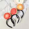 1pc Funny Simulation Fruit Headband, Fruit Shop Party Headwear, Festival Celebration Hair Accessory