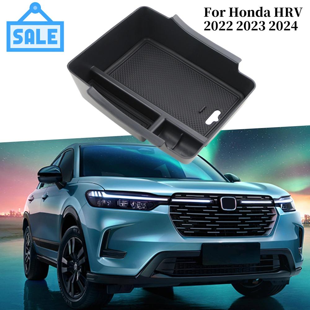 For Honda HRV HR-V 2026 2026 2026 Car Armrest Storage Box Central Console Tray Container Organizer Interior Accessories