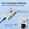 1 Stück 21700 Akkufach 20W Schnellladung Mobile Power Case Dual-Modus Unterstützung kleiner Strom kommt mit Auswerferstecker