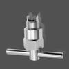 Faucet Puller Ergonomic T Handle Tool Machined Hex for Lavatory Repair