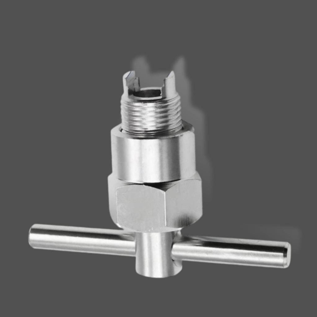 Faucet Puller Ergonomic T Handle Tool Machined Hex for Lavatory Repair