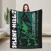 Silent Hill Shattered Memories Blanket Flannel Horror Game Breathable Thin Throw Blankets for Bedding Couch Plush Thin Quilt