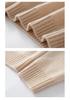 Women's 2025 Autumn/Winter Solid Color Cashmere Stand Collar Sweater - Thick, Loose, Fashionable, and Versatile Knitwear.