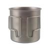 CMAOS Ultralight Portable Titanium Outdoor Mug