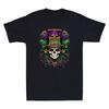 Mardi Gras Costume Sugar Skull Carnival Party Funny Graphic Retro Men's T-Shirt