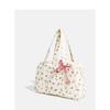 Stylish and Sweet Floral Travel Bag for Women's Large-capacity Leisure Commuting