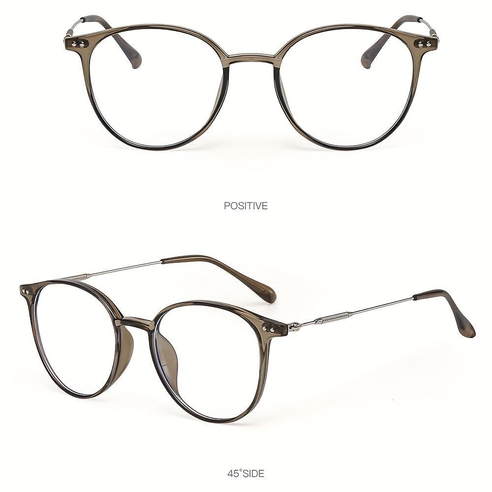 

1pcs Latest retro color-changing anti-blue light glasses classic versatile TR90 glasses frame men and women fashion glasses