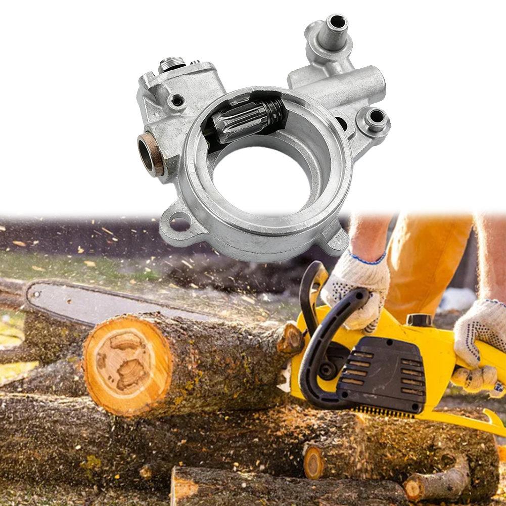 1 Pcs High-Quality Metal Oil Pump 1142 640 3200 For Chainsaws For MS382 For MS462 Garden Lawn Mower Accessories