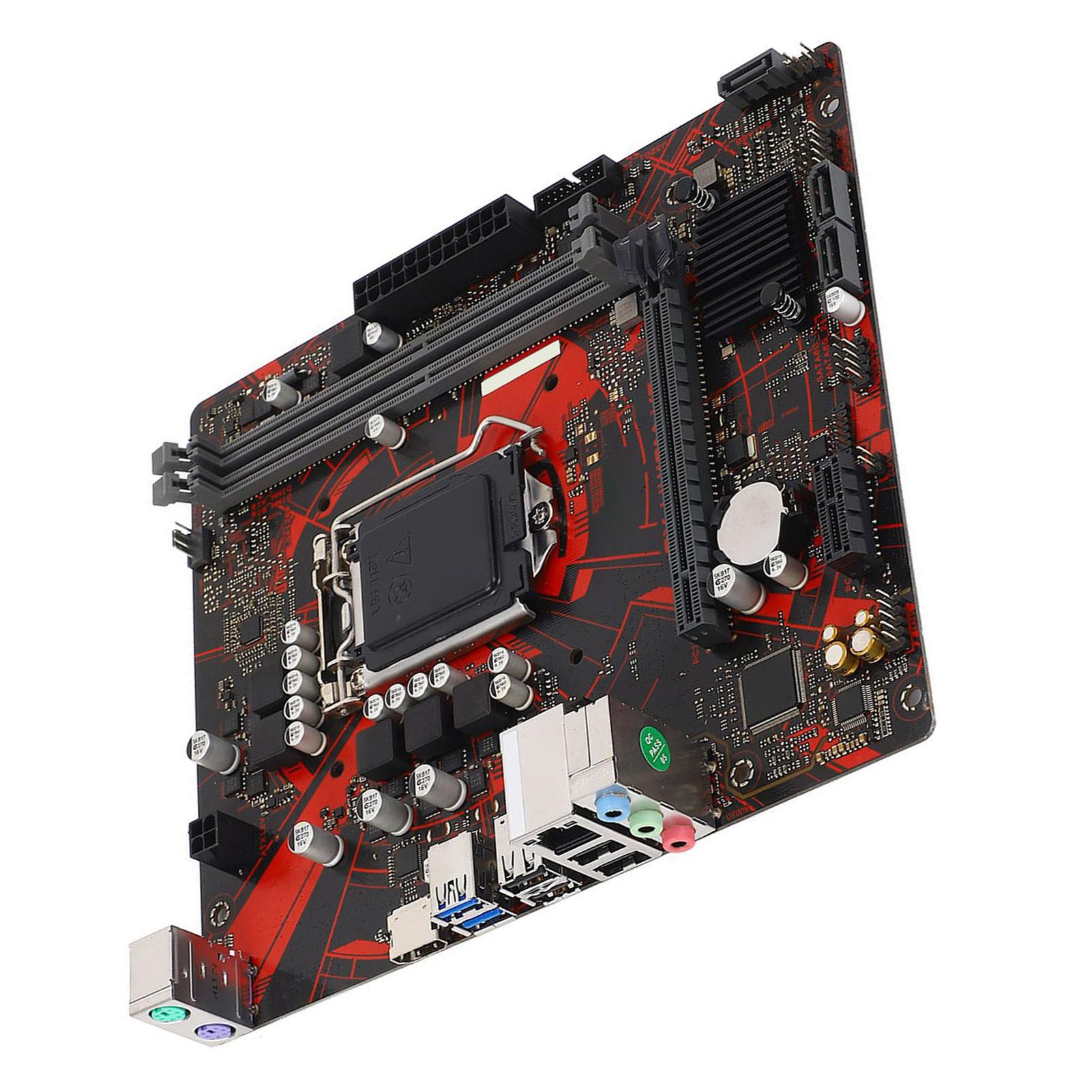 

Материнська плата EX H410M V3 M ATX 2-канальний слот DDR4 DIMM 3 порти SATA III Комп ютерна материнська плата